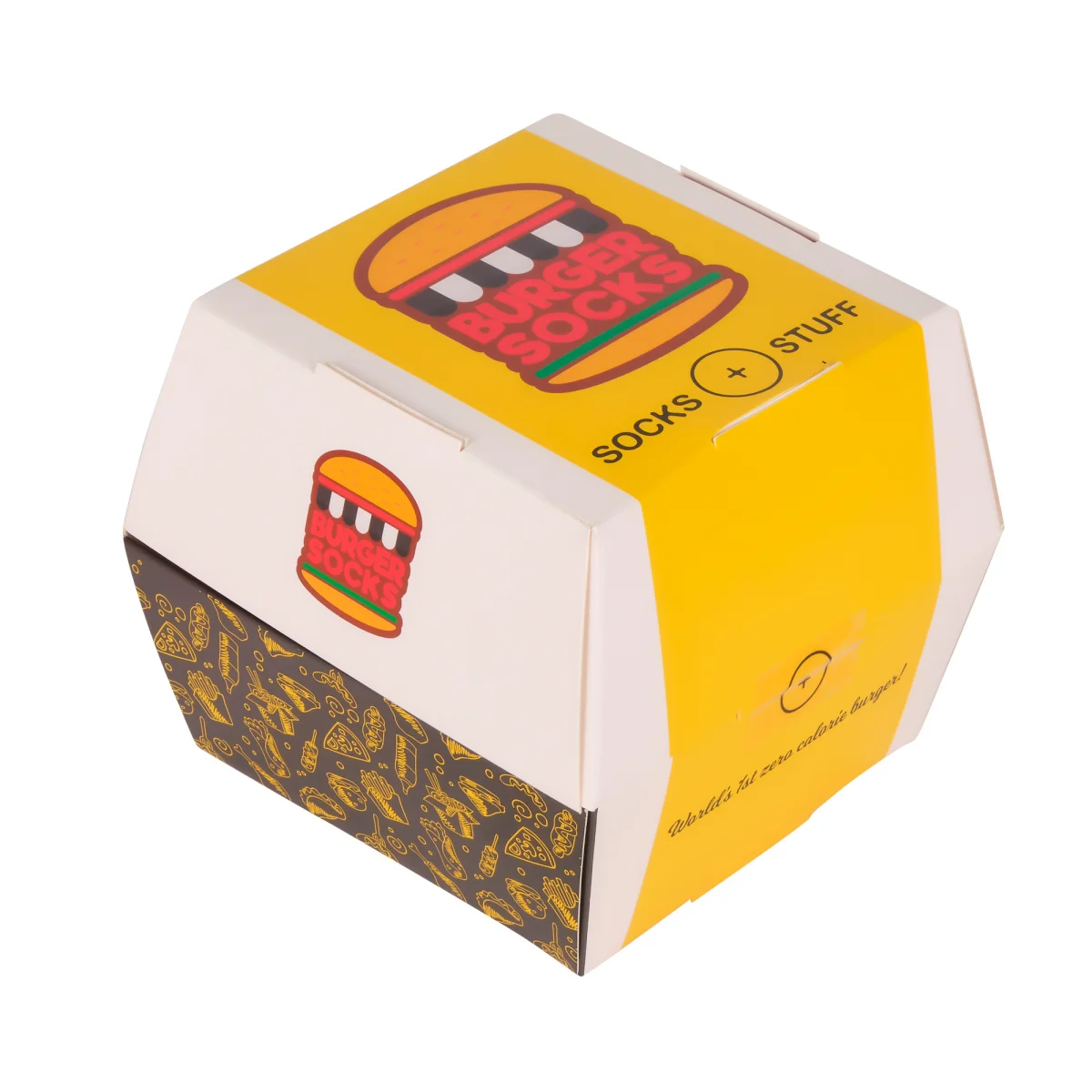 Socks+Stuff Burger Socks Box