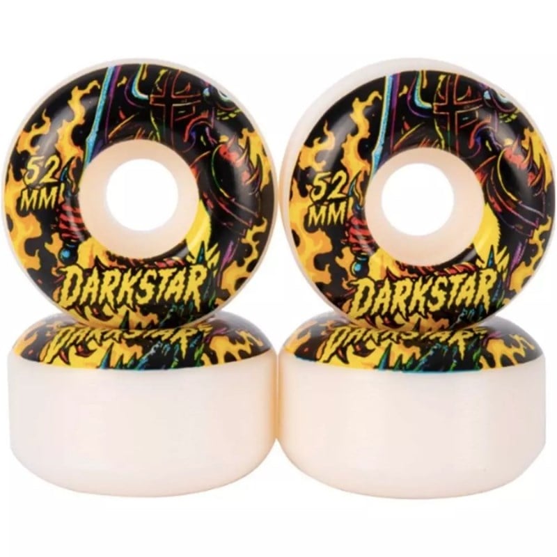 Darkstar 52 mm Blacklight Yellow Wheel