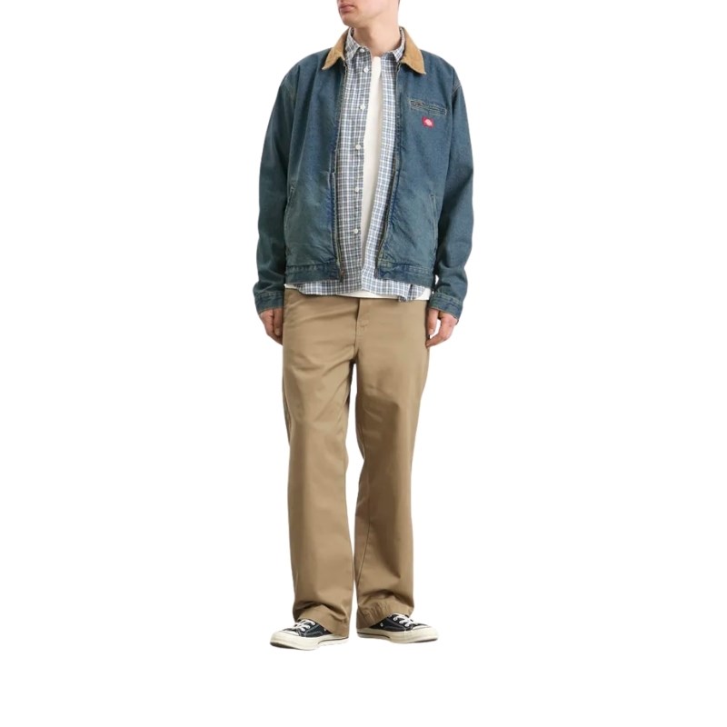 Dickies Denim Painter Jacket Khaki Tinted Blue