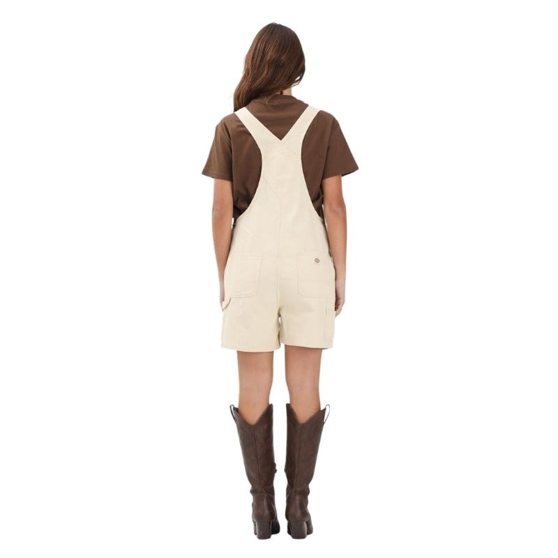 Dickies Lightweight Canvas Short Bib Wood Ash
