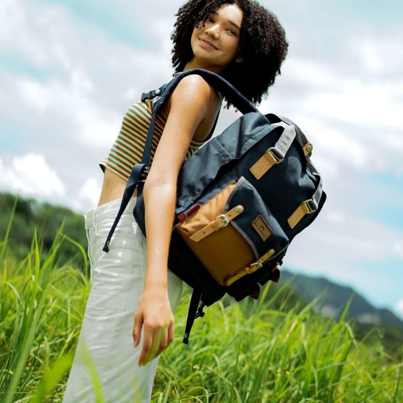 Doughnut Macaroon Large Happy Camper Series Nautical 
