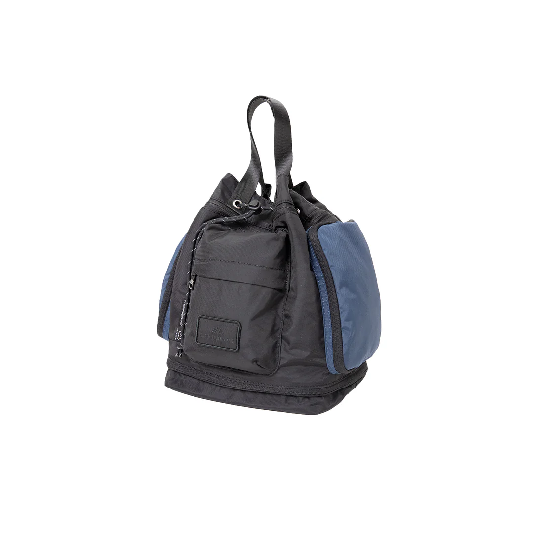 Doughnut Pyramid Go Wild Serisi Siyah X Lacivert Unisex Omuz Çantası