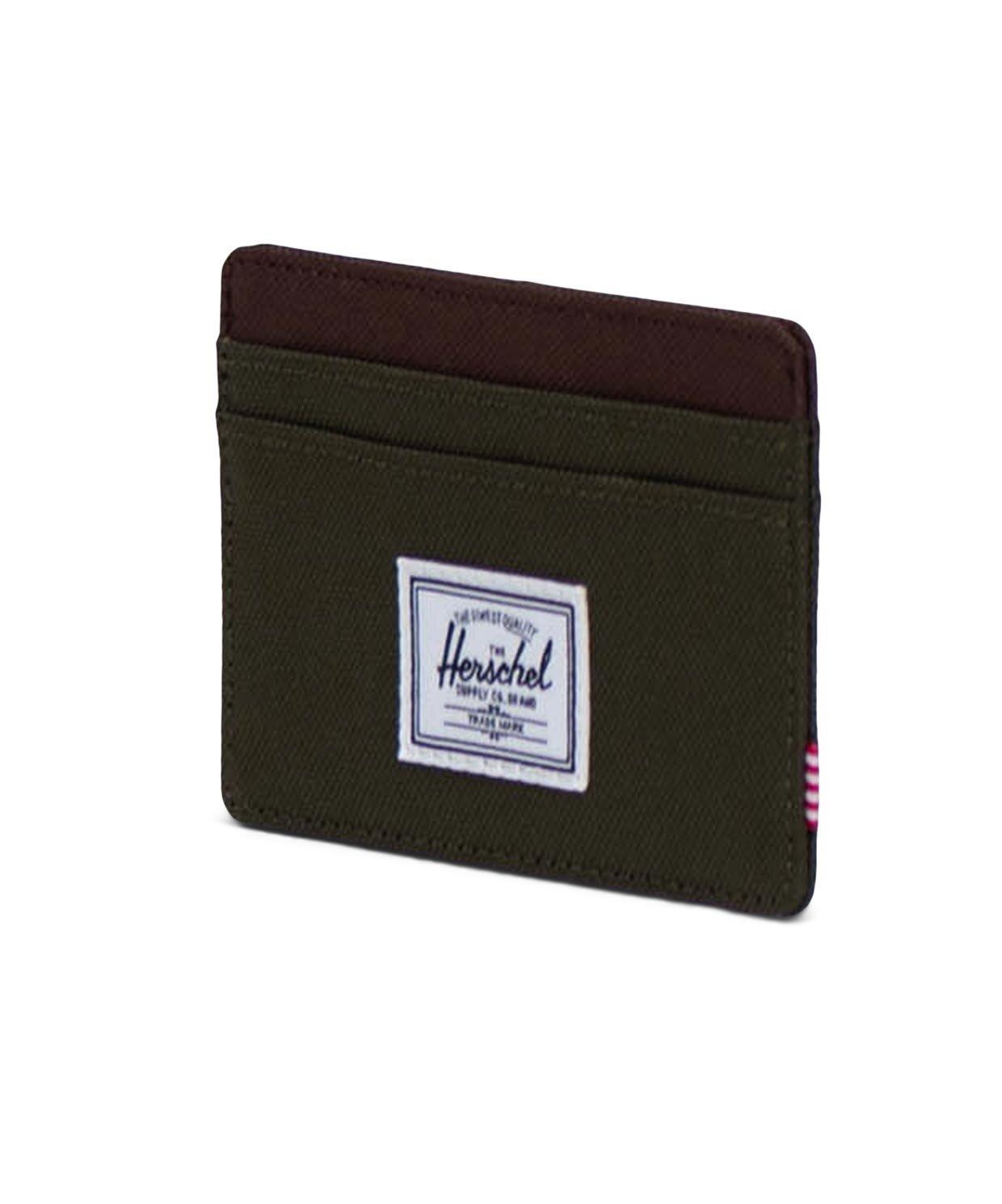 Herschel Charlie Cardholder - Ivy Green/Chicory Coffee