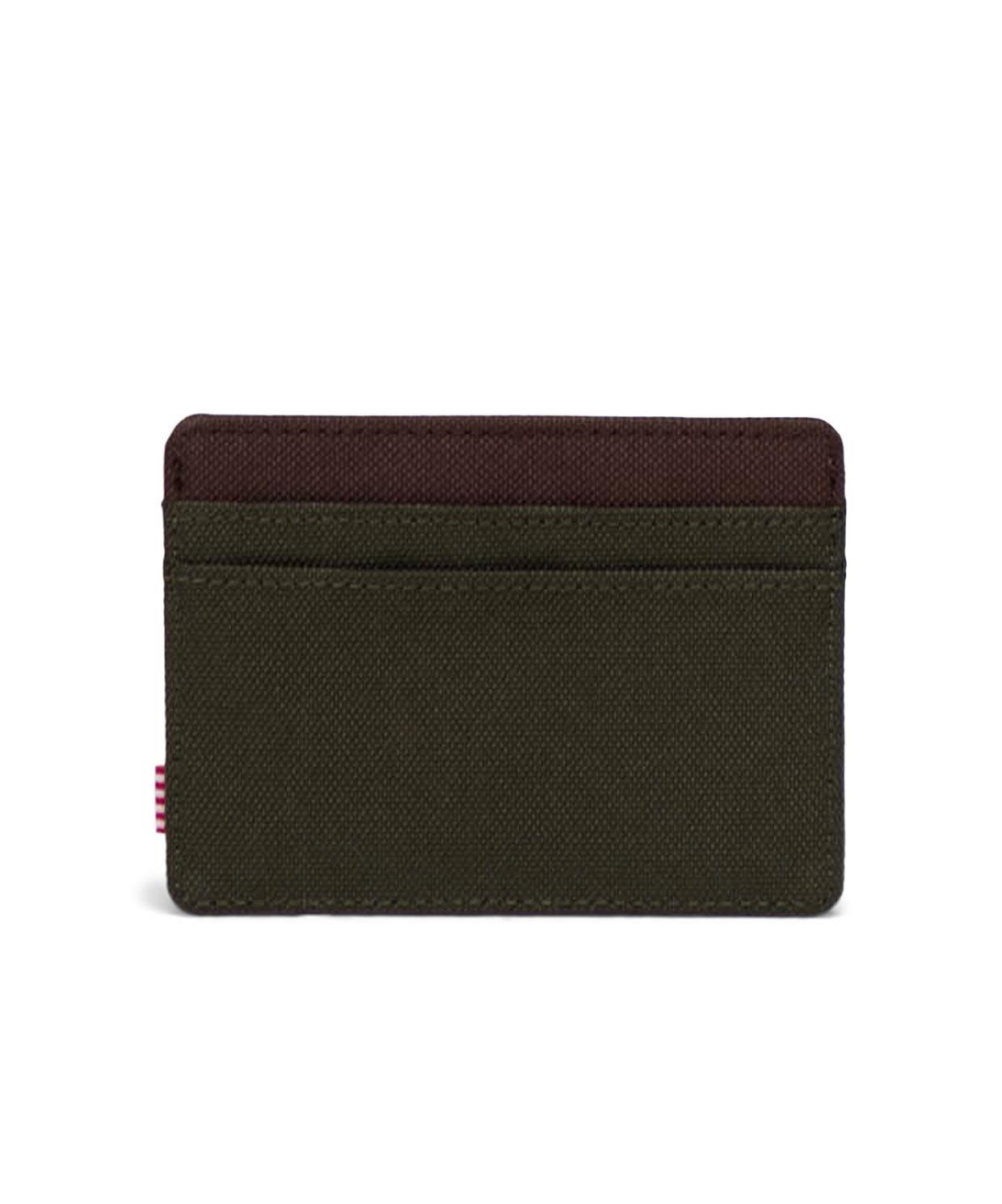 Herschel Charlie Cardholder - Ivy Green/Chicory Coffee