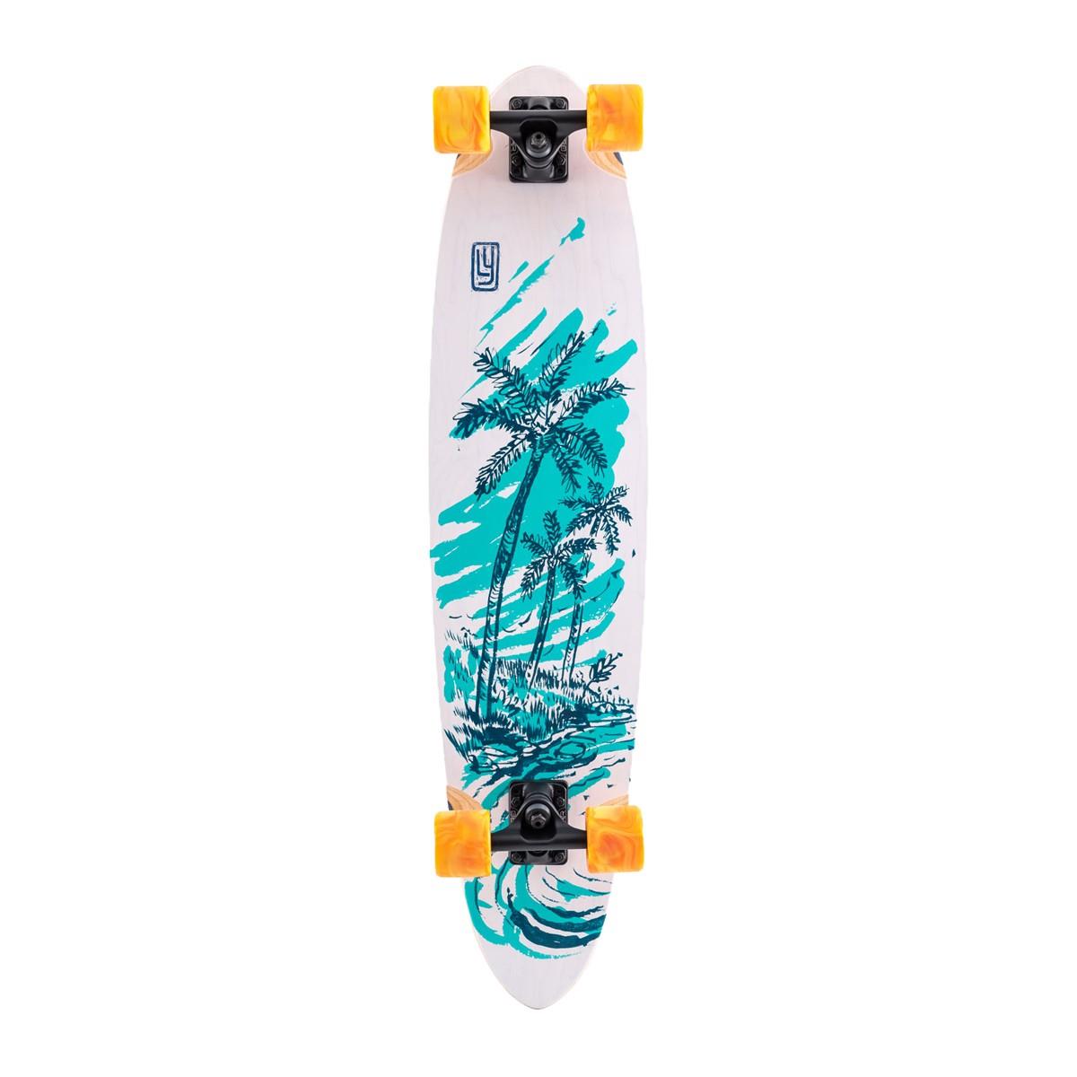 Landyachtz Super Chief Postcard Complete Longboard 121CP-FRCHFPC