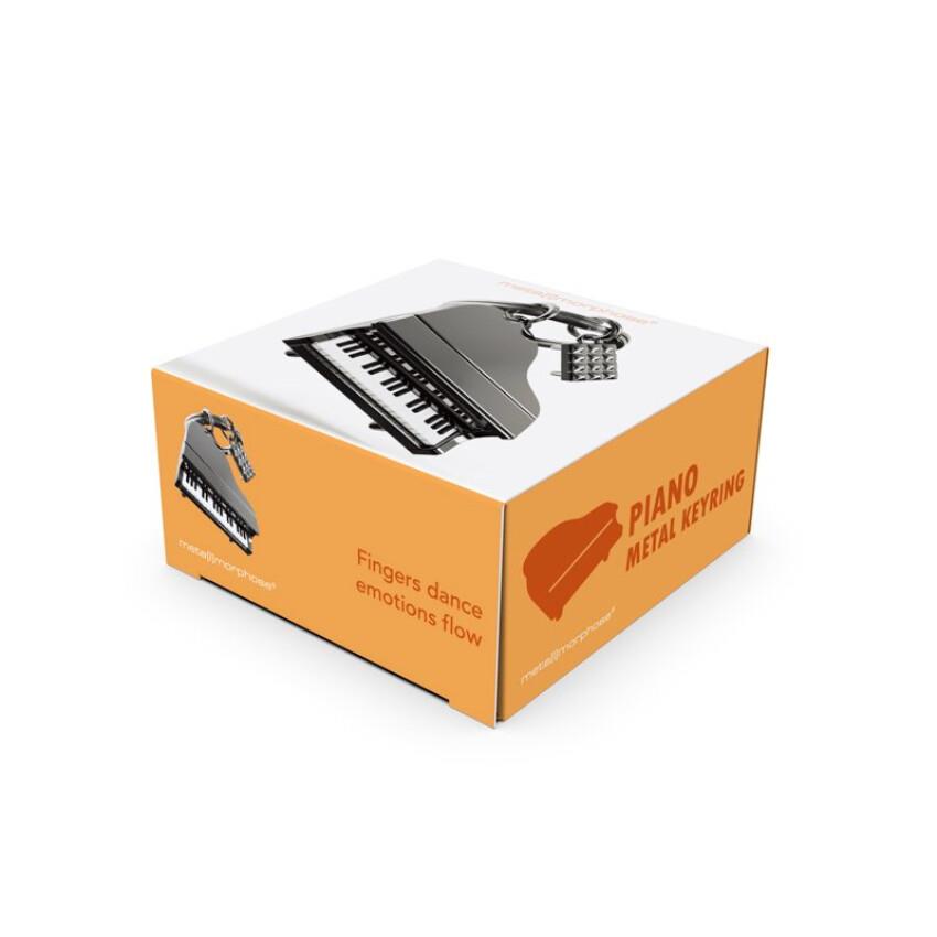 Metalmorphose Piano Keyring 