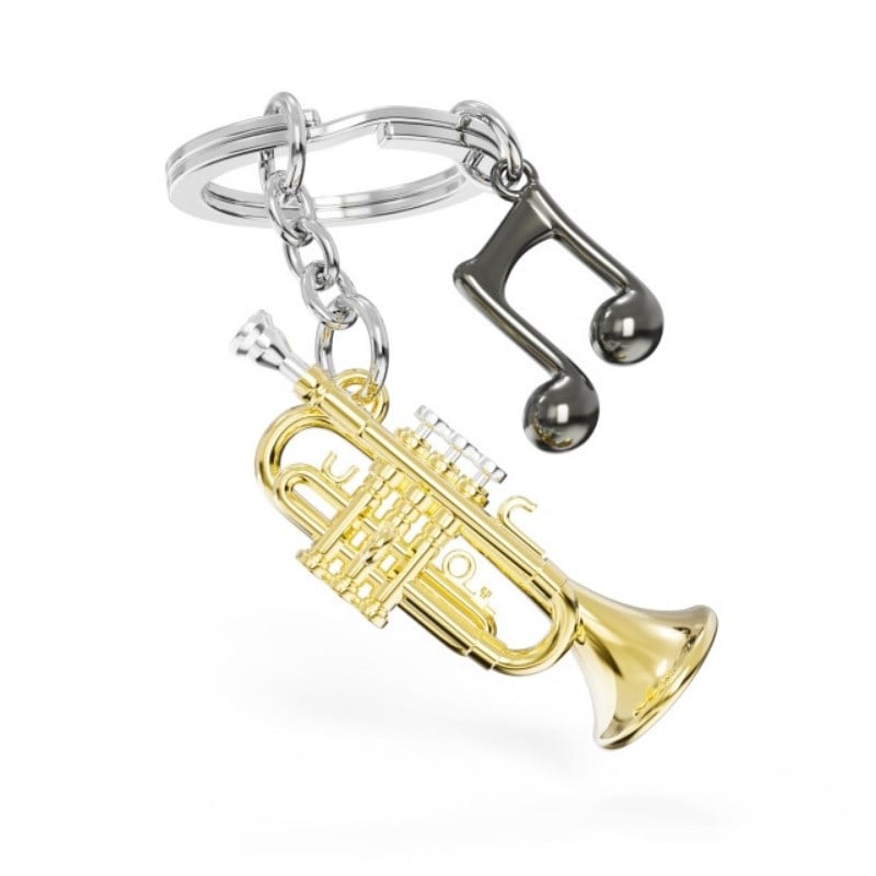Metalmorphose Trumpet Keyring