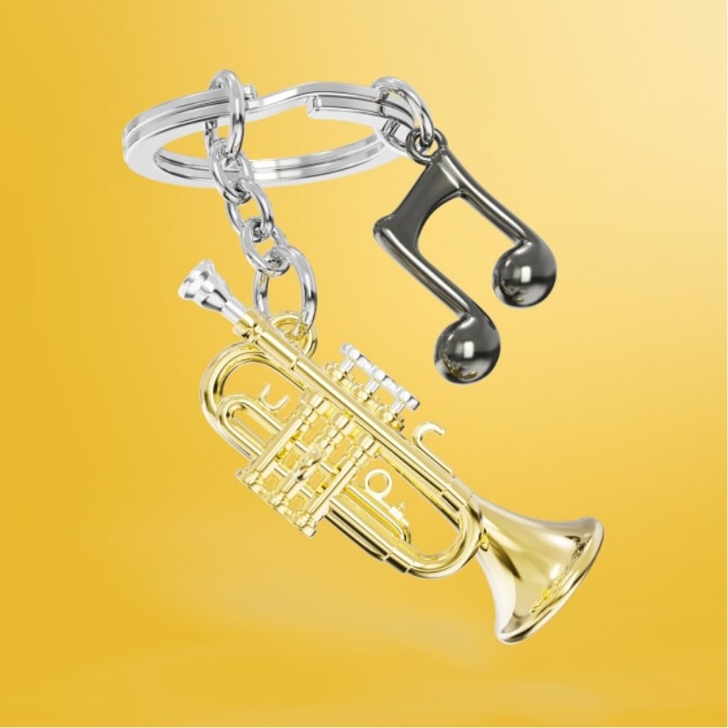 Metalmorphose Trumpet Keyring