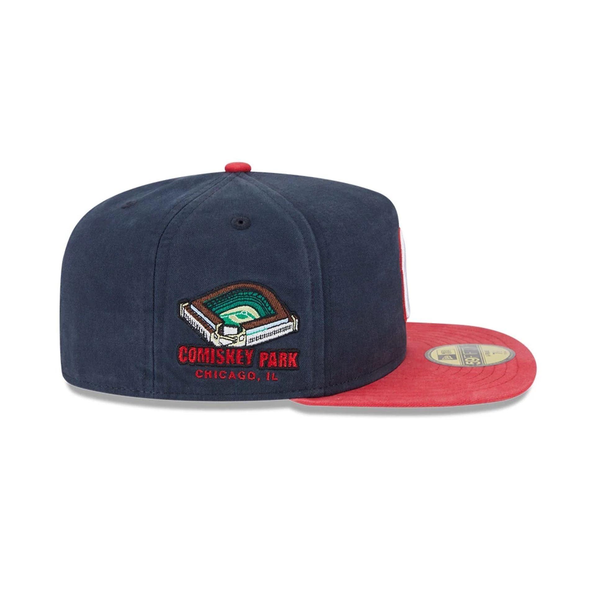 New Era Chicago White Sox Championship Side Flag Navy 59FIFTY A-Frame Şapka