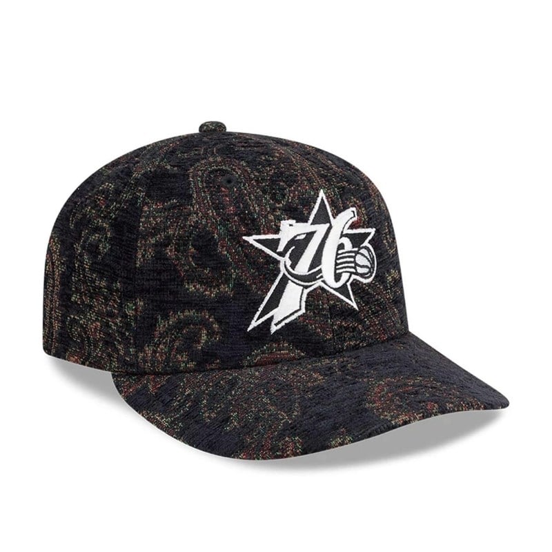 New Era Philadelphia 76ers NBA Jacquard Chenille Black 59FIFTY