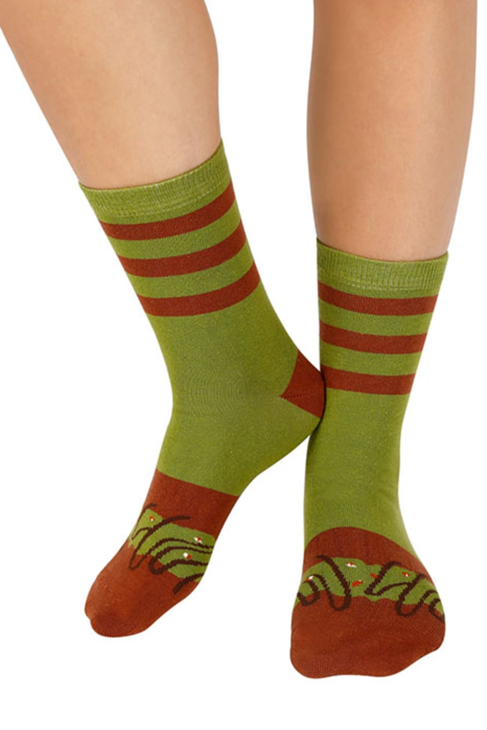 Socks+Stuff Pistachio Donut Socks