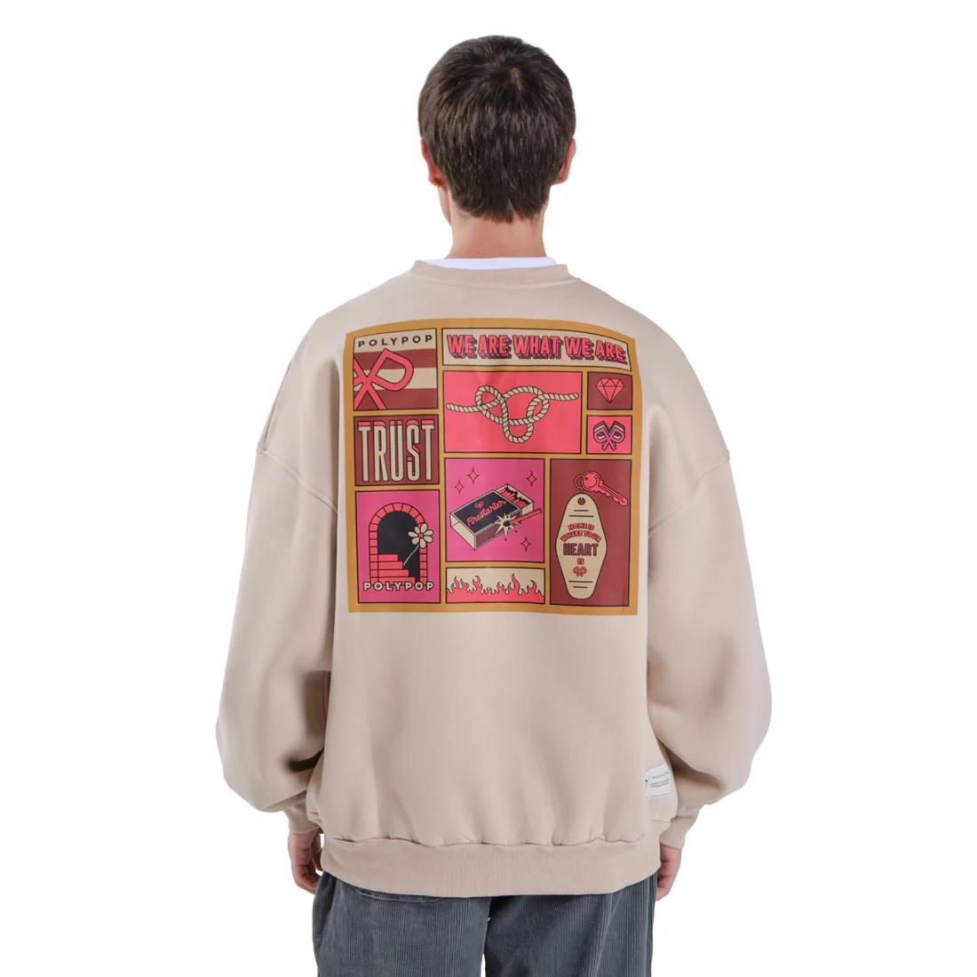 Polypop Home Beige Sweatshirt