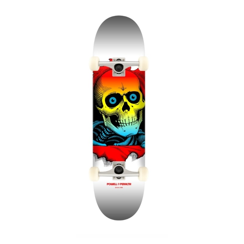 Powell Peralta 8.0 Ripper Yellow White Complete Skate