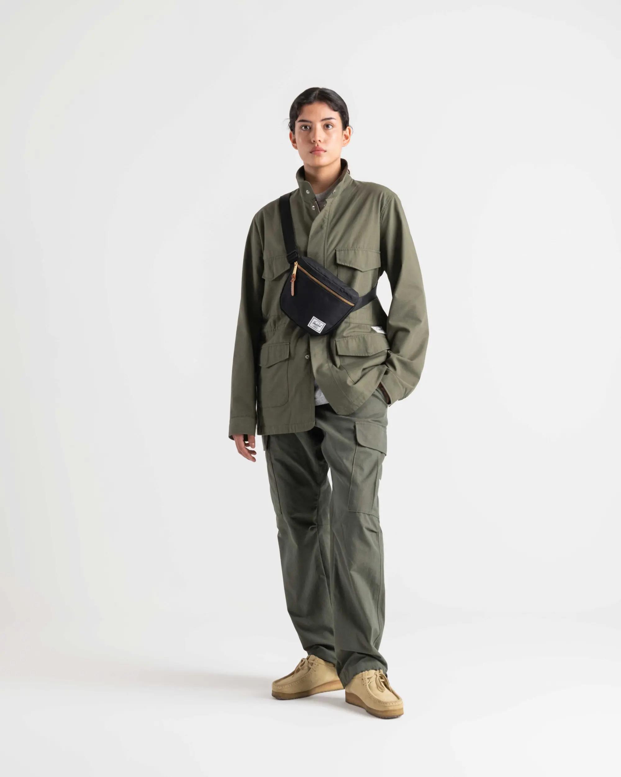 Herschel Settlement Raven Crosshatch Waist Bag