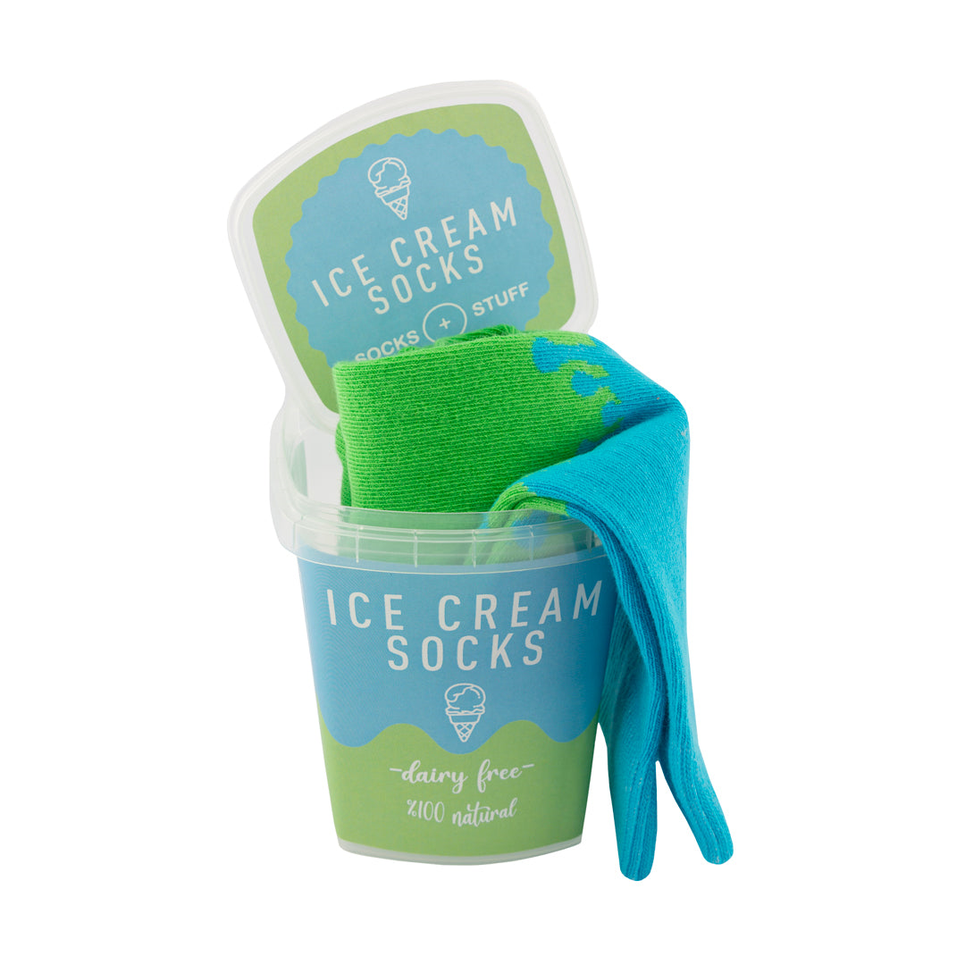 Socks+Stuff Ice Cream Socks Blue-Green