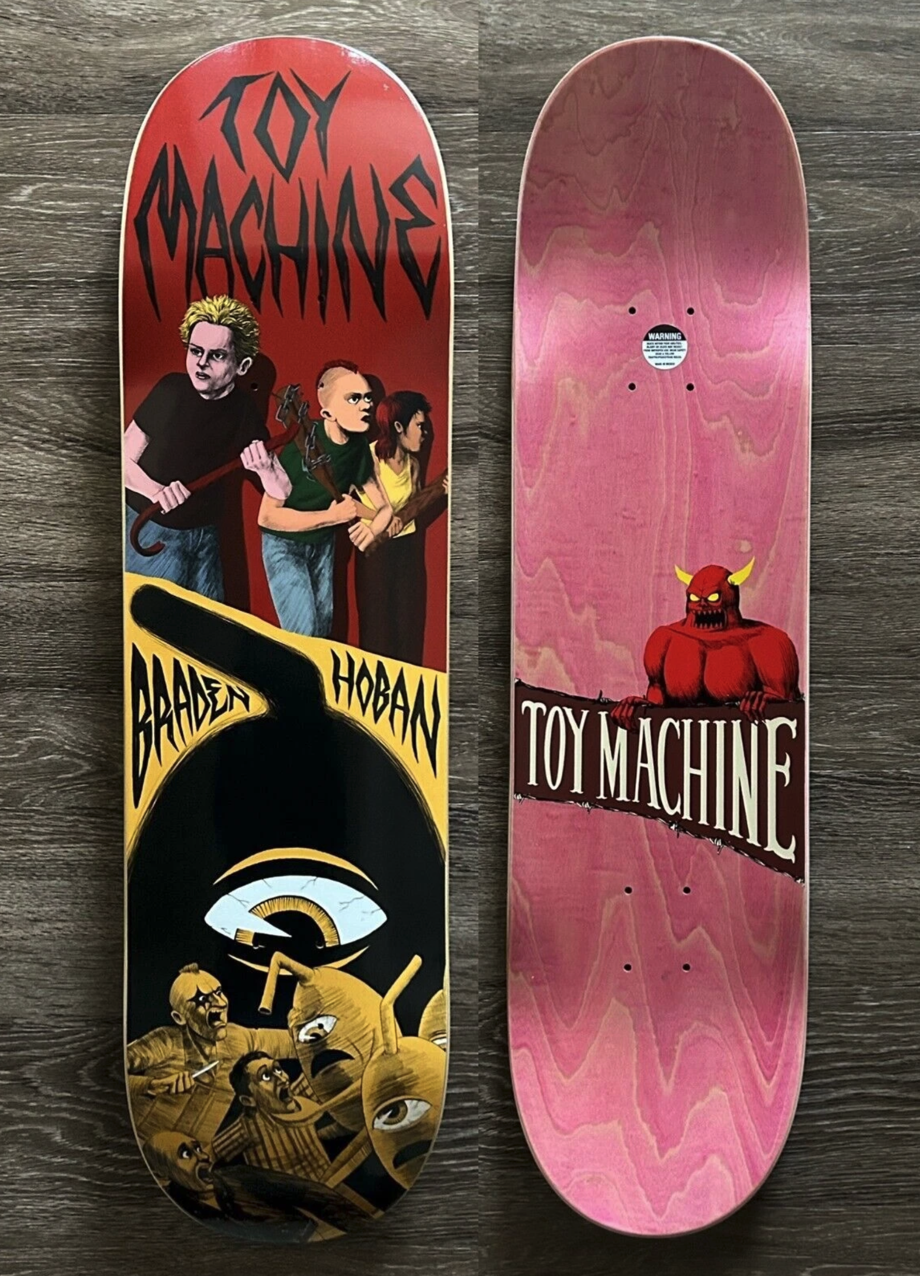 Toy Machine 8.25 Hoban Horror Show Deck