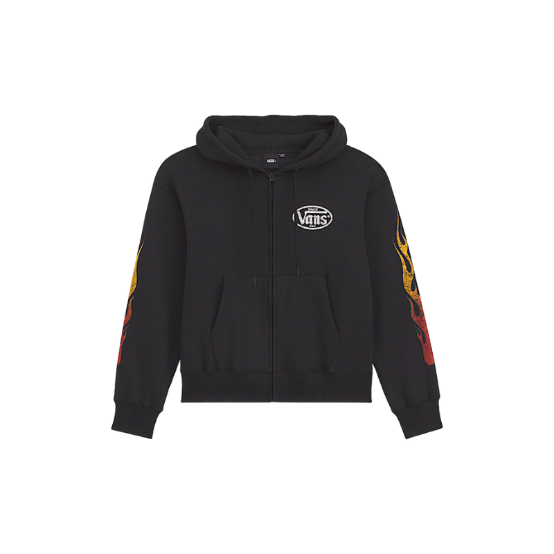Vans Burnin Up Full Zip Black