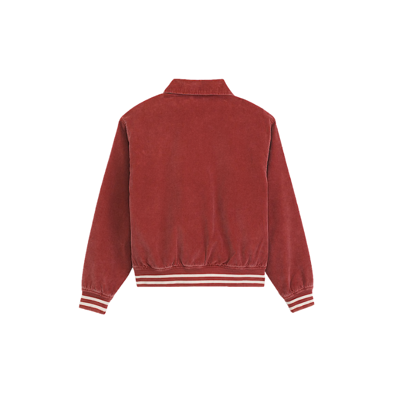 Vans Milliken Varsity Jacket Poppy Ember