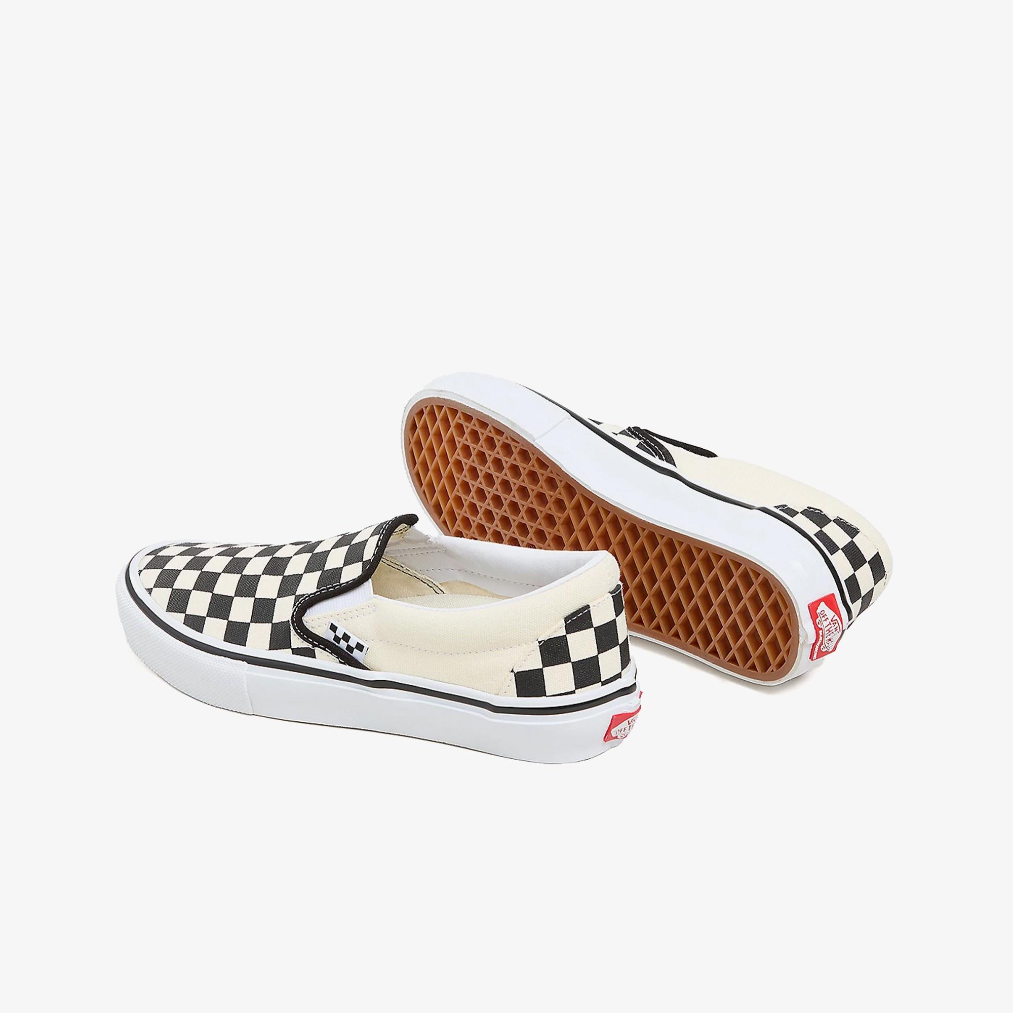 Vans Skate Slip On Checkerboard Black Off
