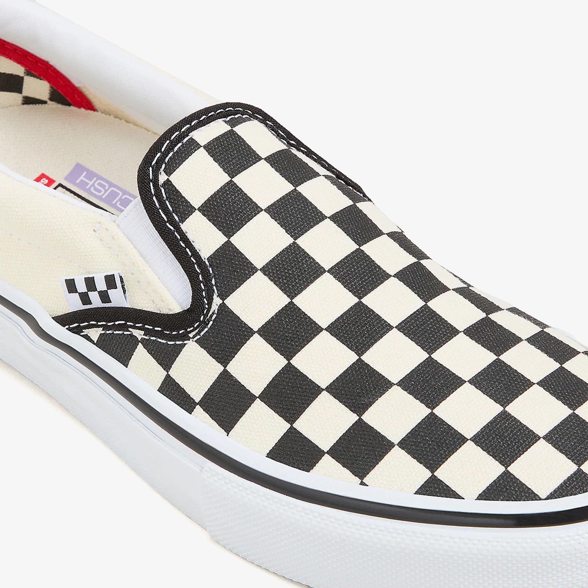 Vans Skate Slip On Checkerboard Black Off
