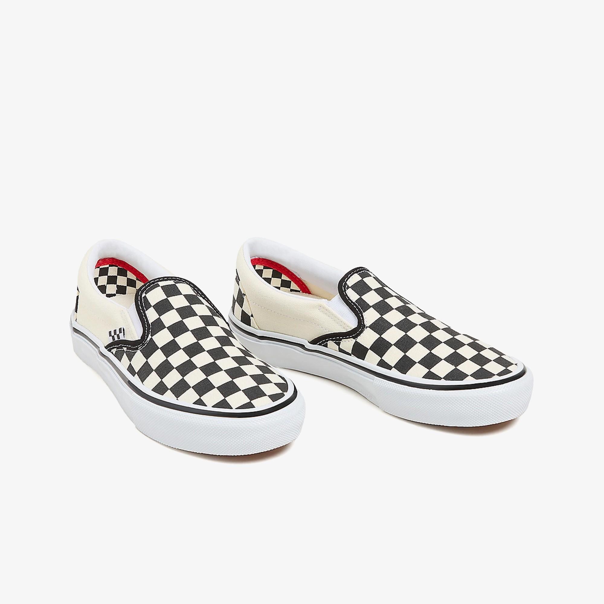 Vans Skate Slip On Checkerboard Black Off