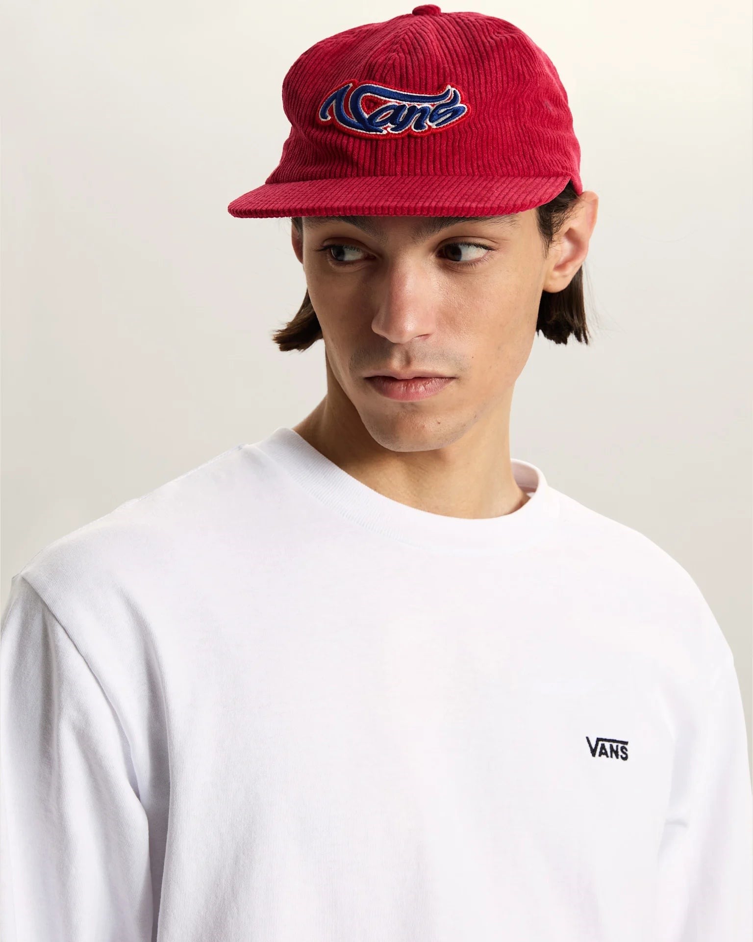 Vans Wavy Script Jockey Şapka I RACING RED