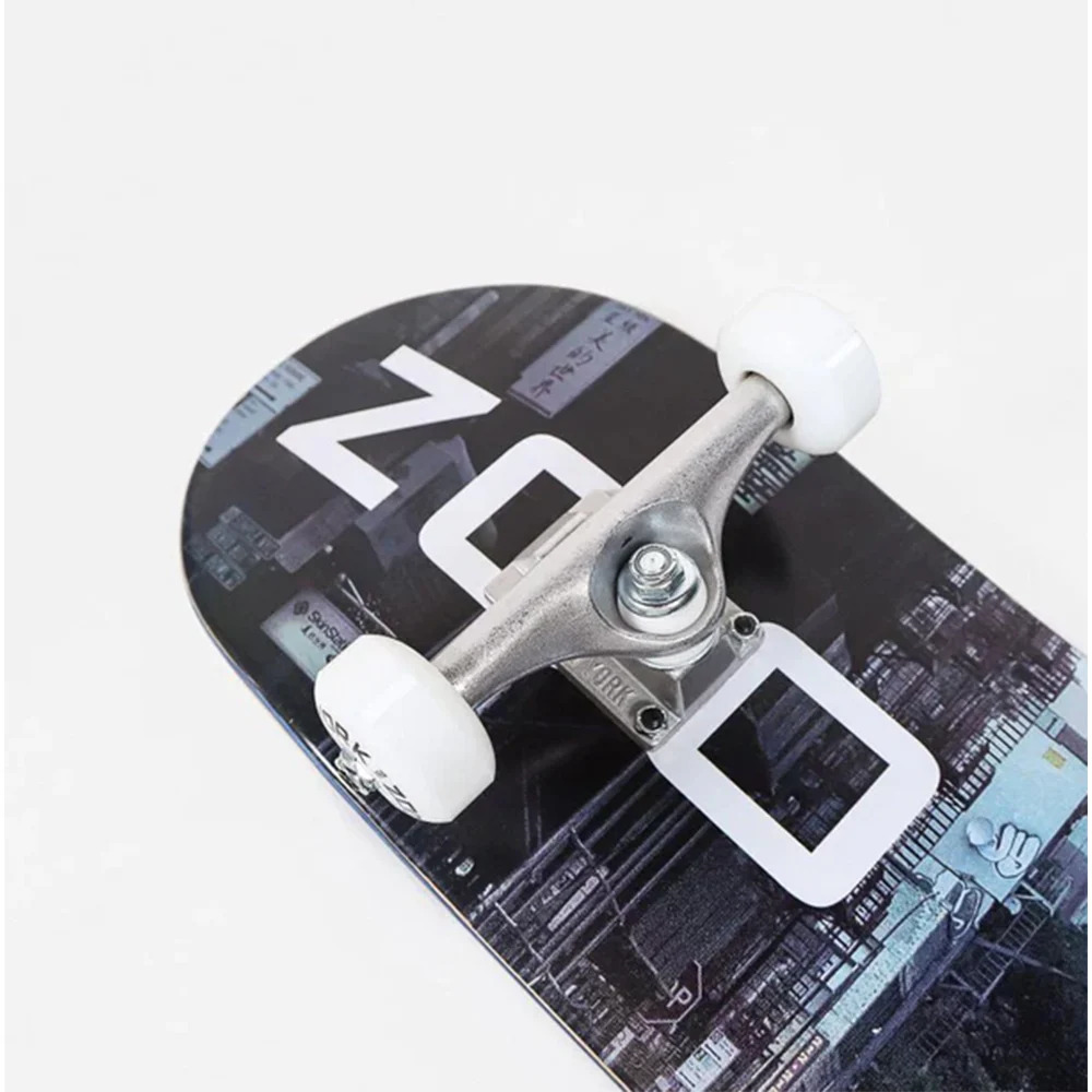 Zoo York 8.0 OG 95 Logo Block Chrysler Multi Skateboard 