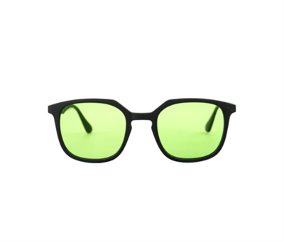  LOOKlight Coffey / Matte Black / Light Green Güneş Gözlüğü