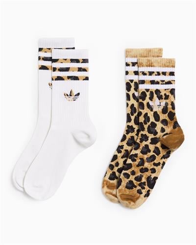 Adidas Originals Leo Crew 3-Stripes (2li paket) Unisex Çoraplar