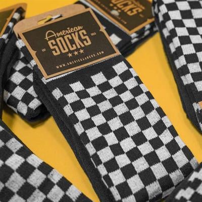 American Socks Checkerboard Mid High Çorap