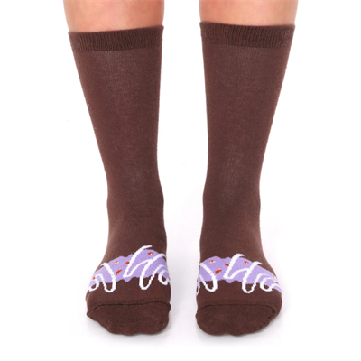Socks+Stuff Berry Donut Socks
