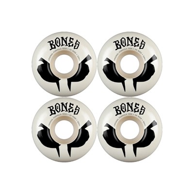 Bones 100s Og Formula Skateboards White 51MM V4 100A Wheels