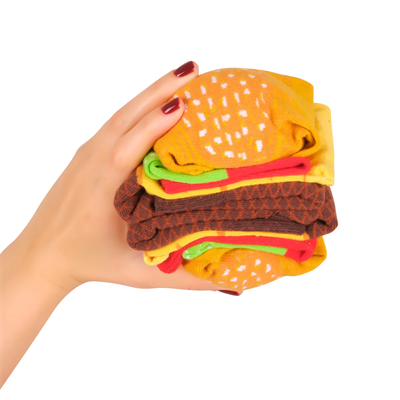 Socks+Stuff Burger Socks Box