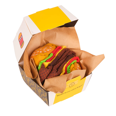 Socks+Stuff Burger Socks Box