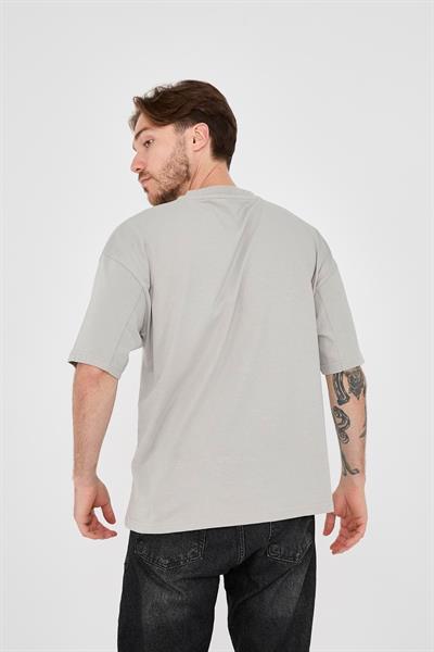 Ghetto Off Limits City Dunkers Grey Oversize T-shirt