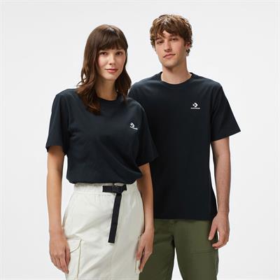 Converse Go-To Unisex Siyah T-Shirt
