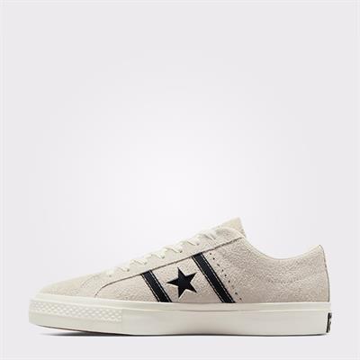 Converse One Star Academy Pro Unisex Krem Süet Sneaker