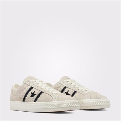Converse One Star Academy Pro Unisex Krem Süet Sneaker