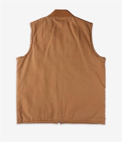 DICKIES X THRASHER LOGO VEST (BROWN DUCK)