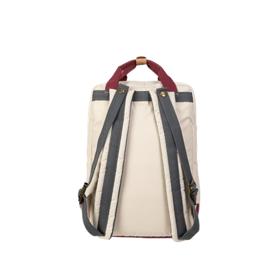 Doughnut Macaroon Reborn III Cream X Burgundy Unisex Backpack