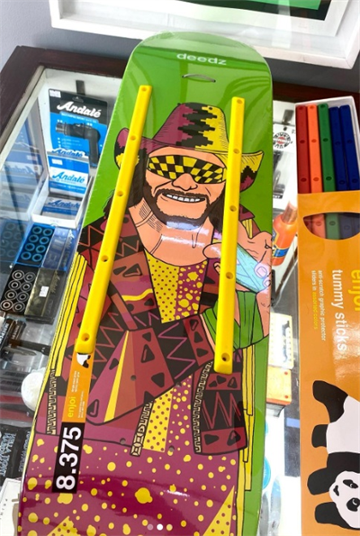 Enjoi Tummy Sticks Rails Yellow