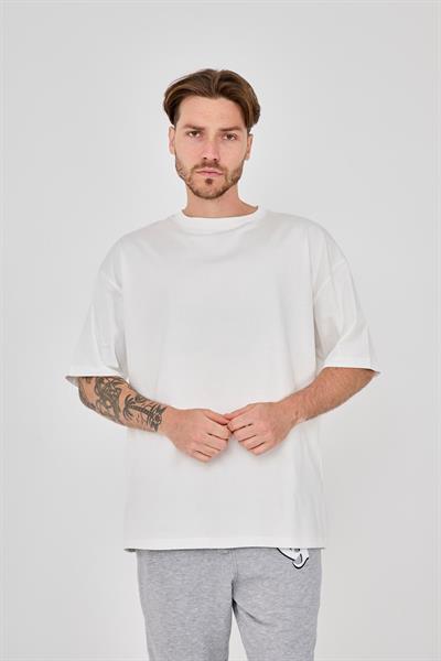 Ghetto Off Limits Basic White Oversize T-shirt