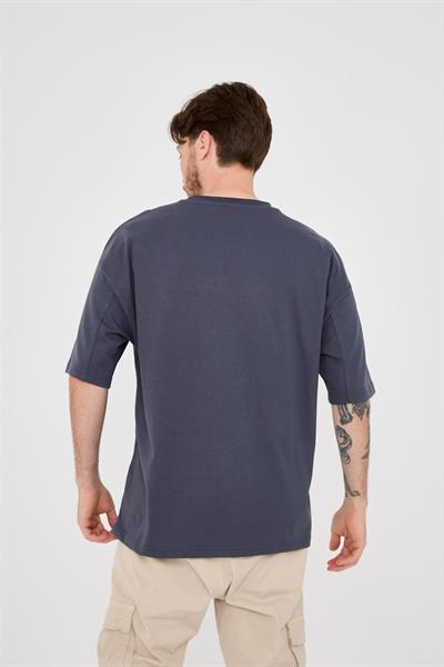 Ghetto Off Limits  Basic Smoked Oversize T-shirt