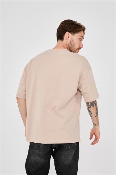 Ghetto Off Limits Basic Stone Oversize T-shirt