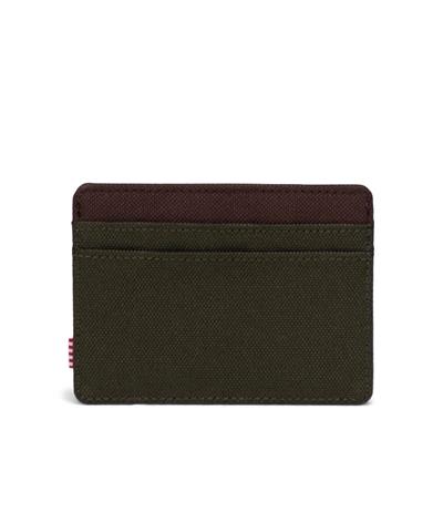Herschel Charlie Cardholder - Ivy Green/Chicory Coffee