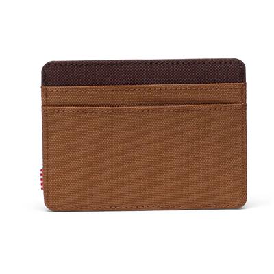 Herschel Charlie Cardholder Rubber/Chicory Coffee