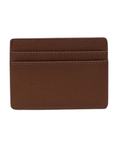 Herschel Charlie Vegan Deri Kartlık- Saddle Brown