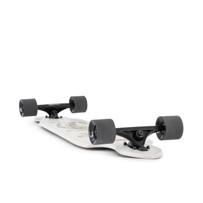Landyachtz Battle Axe White Bengal Complete Longboard 38