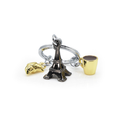 Metalmorphose Eiffel Keyring