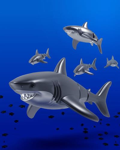 Metalmorphose Moving Shark Anahtarlık